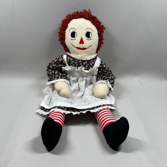 unknown Other - Large Raggedy Anne Doll 33"